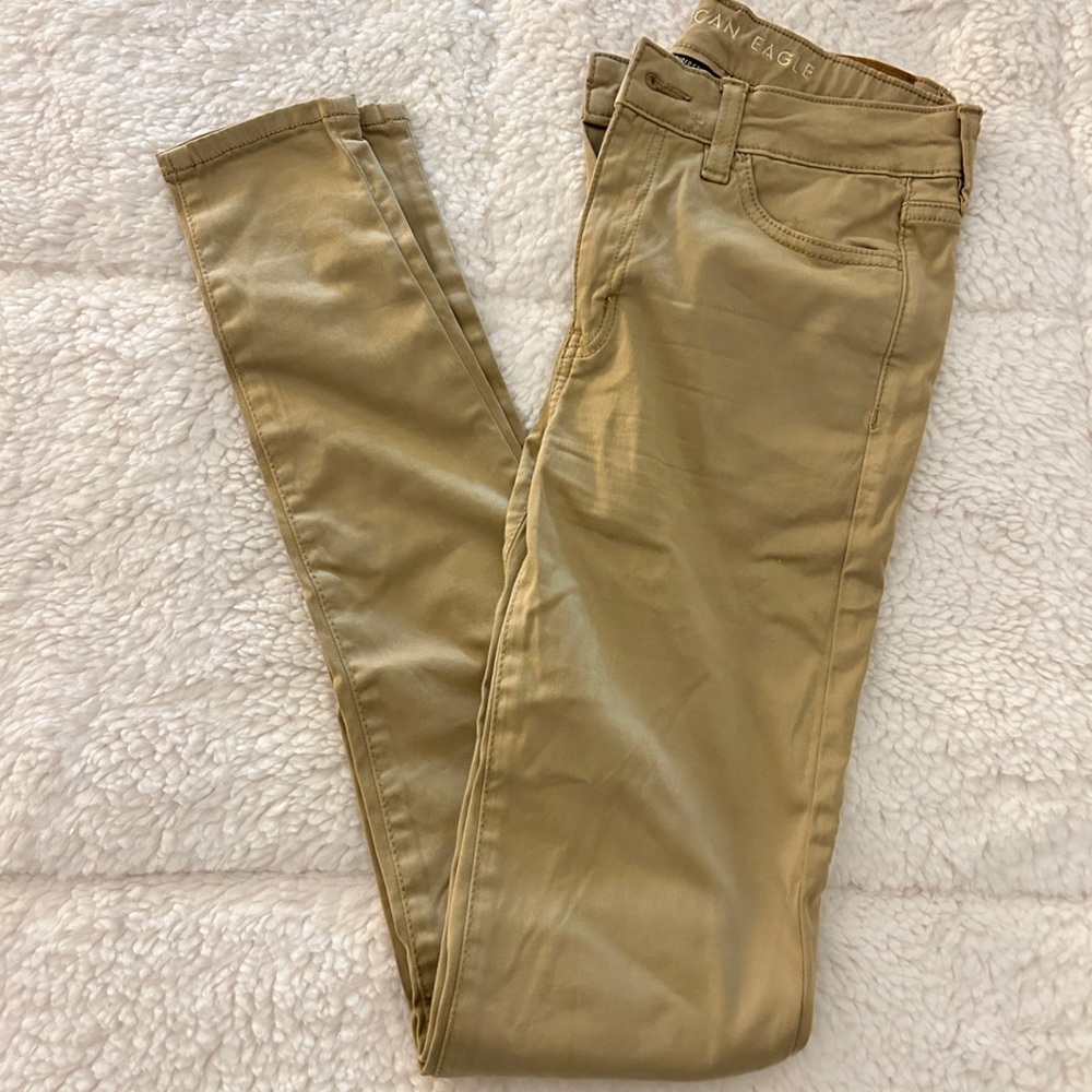 American Eagle Skinny Khaki Pants